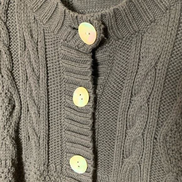 H&M Brown Knit Long Sleeve Sweater Size Small - Picture 4 of 7